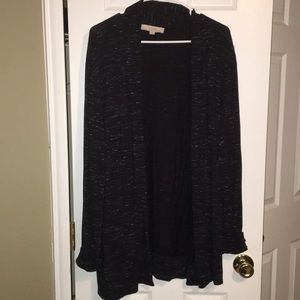 Loft Black and White Cardigan Size XXL